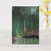 Carte "Reeds" - Numériquement bordure de marais et d'éta (Fleur jaune)