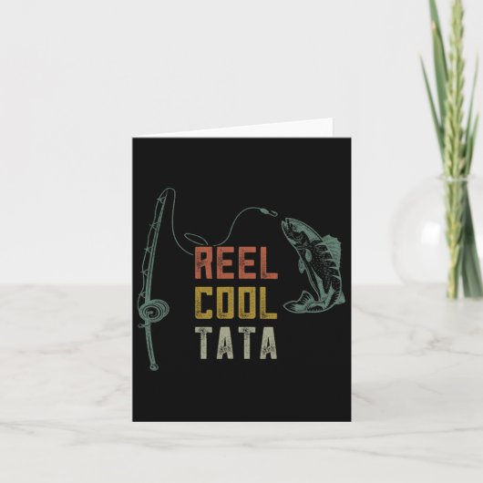 Carte Reel Cool S pêche sein Chemises Papa drôle Papa Fa (Devant)