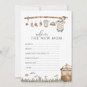 Carte Reel Fun Fishing Advice for the Mom-to-be Card