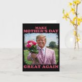 Carte Refaisons la fête des Mères (Fleur jaune)