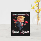 Carte Refaisons la Saint-Valentin avec humour Amateurs d (Fleur jaune)