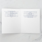 Carte Référencement minimaliste Mariage bougies Livret/P (Intérieur)