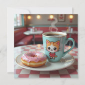 Carte Réfléchissez à votre sujet | Belle beigne et café (Devant)