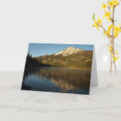 Carte Reflet au lac Jenny I (Fleur jaune)