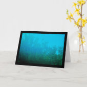 Carte Reflet dans l'Eau (Fleur jaune)