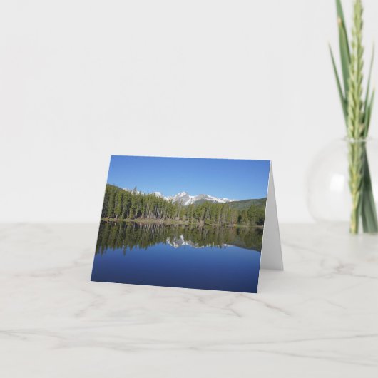 Carte Reflet du lac Sprague (Devant)