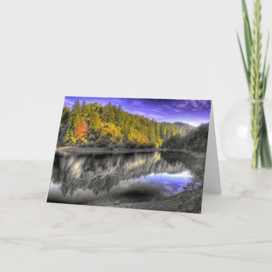 Carte Réflexion d'arbre de Tam (Devant)