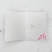 Carte Réflexion de la Lys d'eau sympathie (Intérieur)