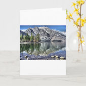 Carte Réflexion de lac jenny (Fleur jaune)