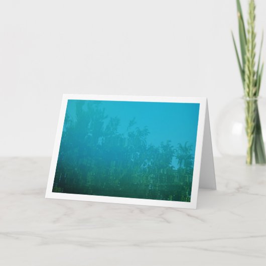 Carte Réflexion de l'arborescence dans l'Arrière - plan  (Devant)