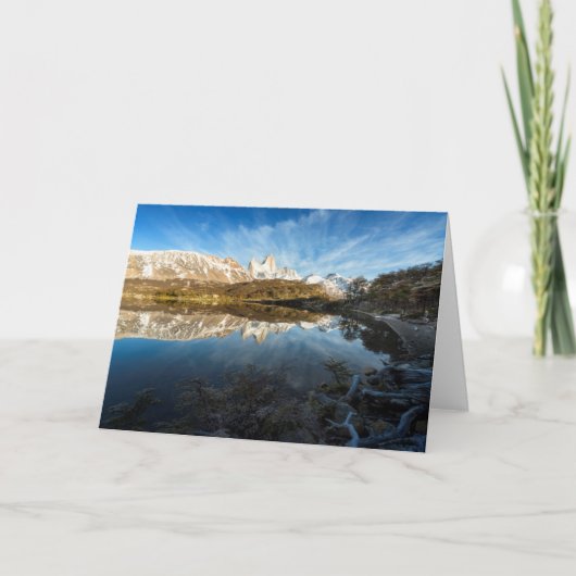 Carte Réflexion de Patagonia (Devant)