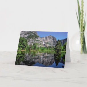 Carte Réflexion de Yosemite Falls