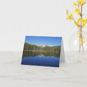 Carte Réflexion du lac Sprague (Fleur jaune)