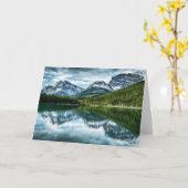 Carte Réflexion élevée de lac (Fleur jaune)