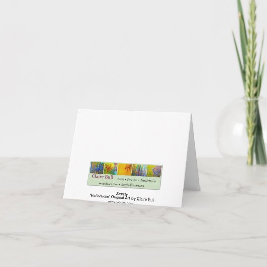 Carte Réflexions (Dos)