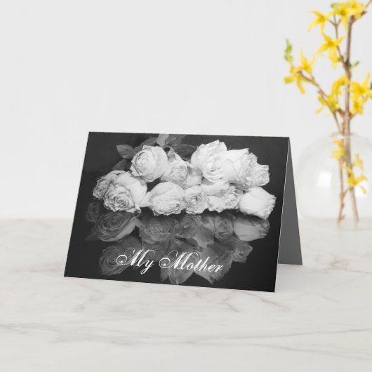 Carte Réflexions d'amour (Fleur jaune)