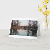 Carte Réflexions de chute (Fleur jaune)