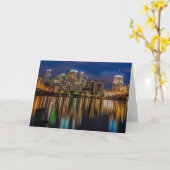 Carte Réflexions de Pittsburgh (Fleur jaune)