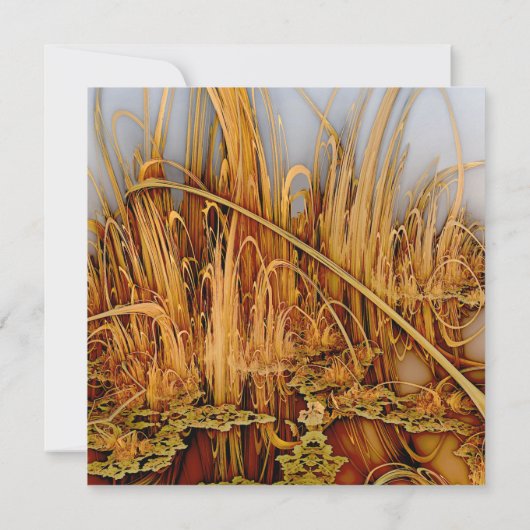 Carte Réflexions d'or (Dos)