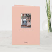 CARTE RÉFLEXIONS DU LAC DANS WINDOW/ LAC DE COMO (Dos)