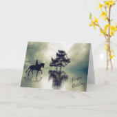 Carte Réflexions Température Température Météo Cheval An (Fleur jaune)