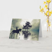 Carte Réflexions Température Température Météo Cheval An (Fleur jaune)