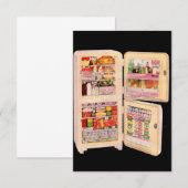 Carte réfrigérateur de nombreuses (Devant / Derrière)