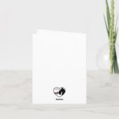 Carte Regard amoureux (Dos)