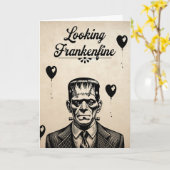Carte Regard Frankenfine (Fleur jaune)