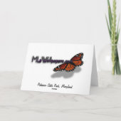 Carte Regard sur les arbres d'été (Dos)