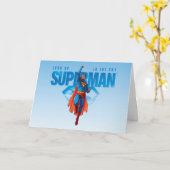 Carte Regarde ça, Superman (Fleur jaune)