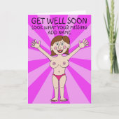 Carte Regarde Ce Que Tu Manques, Va Bien (Devant)