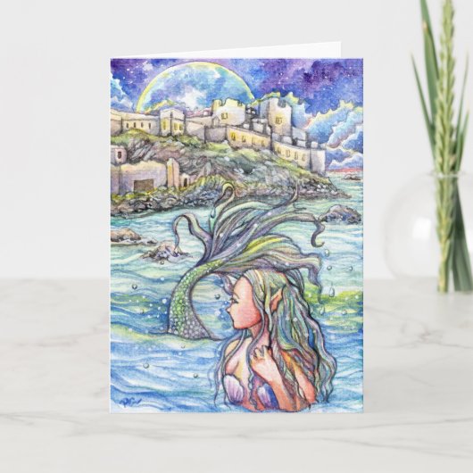 Carte Regarder l'Imaginaire Mermaid Art (Devant)