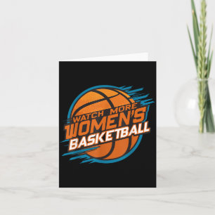 Carte Regarder plus de basket-ball féminin Soutenir les