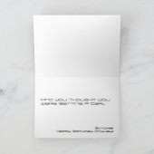 Carte Regardez dehors (Intérieur)