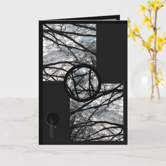 Carte Regardez le ciel (Fleur jaune)