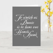 Carte Regardez-nous danser (Fleur jaune)