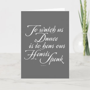 Carte Regardez-nous danser