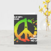 Carte Reggae Peace - La vie jamaïcaine (Fleur jaune)