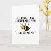 Carte Régime de retraite apiculture (Fleur jaune)