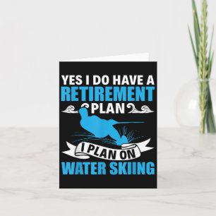 Carte Régime de retraite Ski nautique Ski nautique Ski n