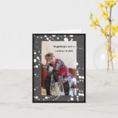 Carte Régime végétarien humoristique (Fleur jaune)