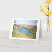 Carte région du lac Tahoe. lac de donner (Fleur jaune)