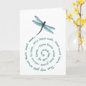 Carte Règle de 3 - Loi de la sorcière - Wiccan Rede (Fleur jaune)