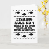 Carte Règle de pêche n° 4 (Fleur jaune)