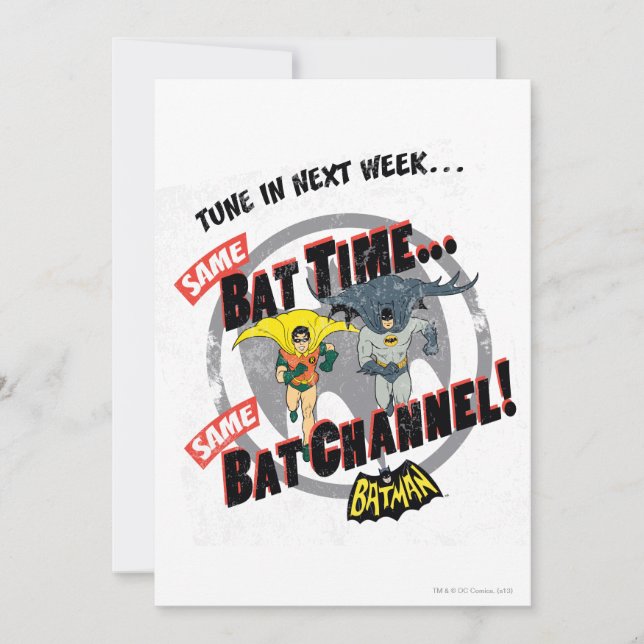 Carte Régler la semaine prochaine (Devant)