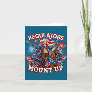 Carte Régulateurs se préparent George Washington Graphis