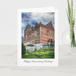 Carte Reijks Museum, Amsterdam, Happy Anniversay Darling