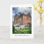 Carte Reijks Museum, Félicitations pour la promotion (Fleur jaune)