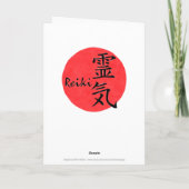 Carte Reiki Calligraphie Et Word 1 (Dos)